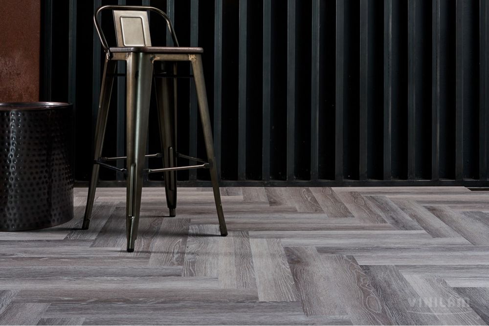 Виниловый паркет Vinilam Parquet Herringbone Микеланджело Паркет