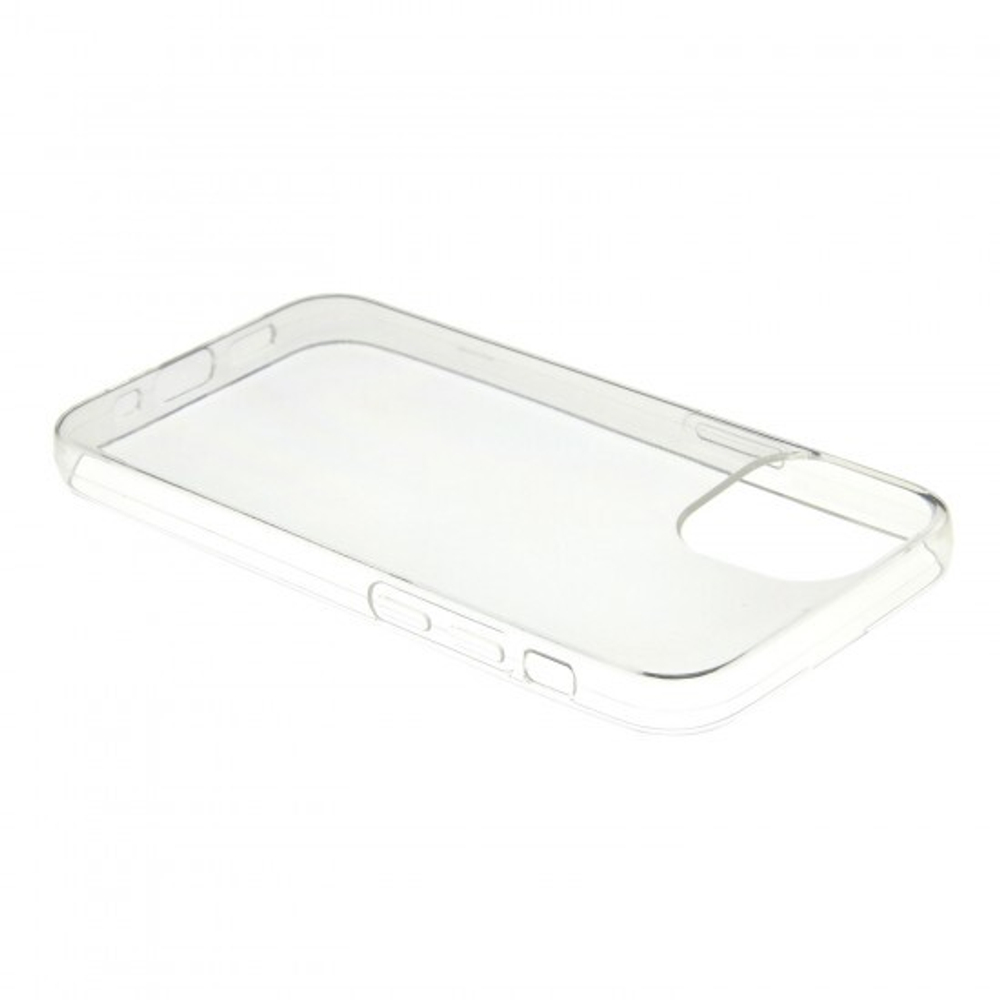 Силиконовый чехол для iPhone 13 Mini, 1 мм, 008291-1 Прозрачный