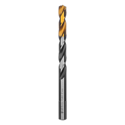 Сверло спиральное по металлу 9 x 125мм, Р6М5, Golden Tip, многогранная заточка Denzel