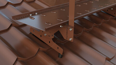 Мостик кровельный Fachmann КМ/2/1200-3/610х350х2 Оц. Фальцевый крепеж