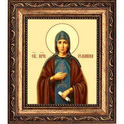 Иулиания Московская преподобная игумения. Икона на холсте.