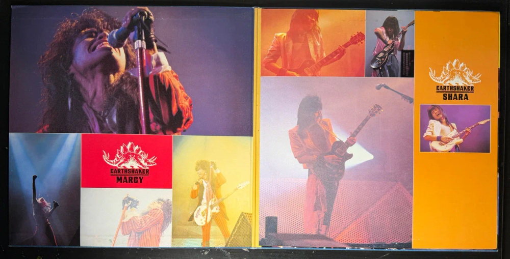 Earthshaker ‎– Live In Budohkan 2LP (Япония 1986г.)