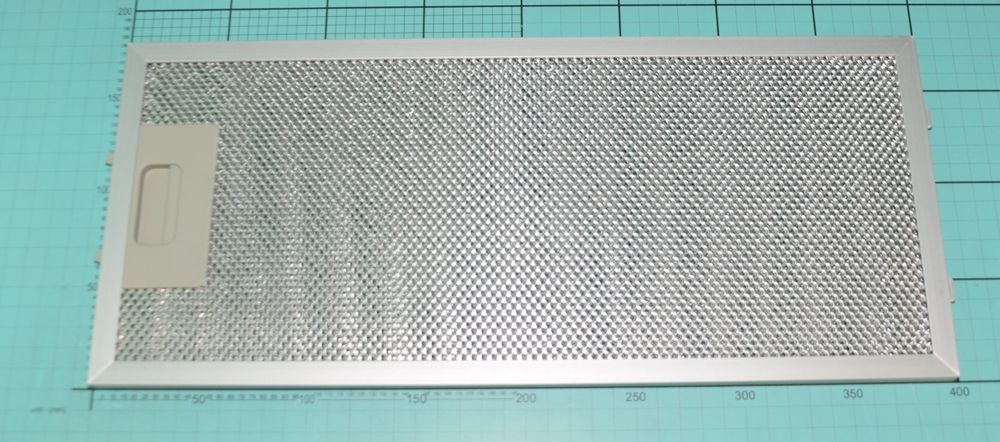 Жировой алюминиевый фильтр для вытяжки Hansa (Ханса) 399*177*9мм - 1047932