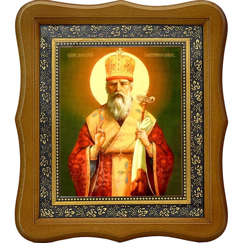 Макарий Екатеринославский (Кармазин) священномученик. Икона на холсте.