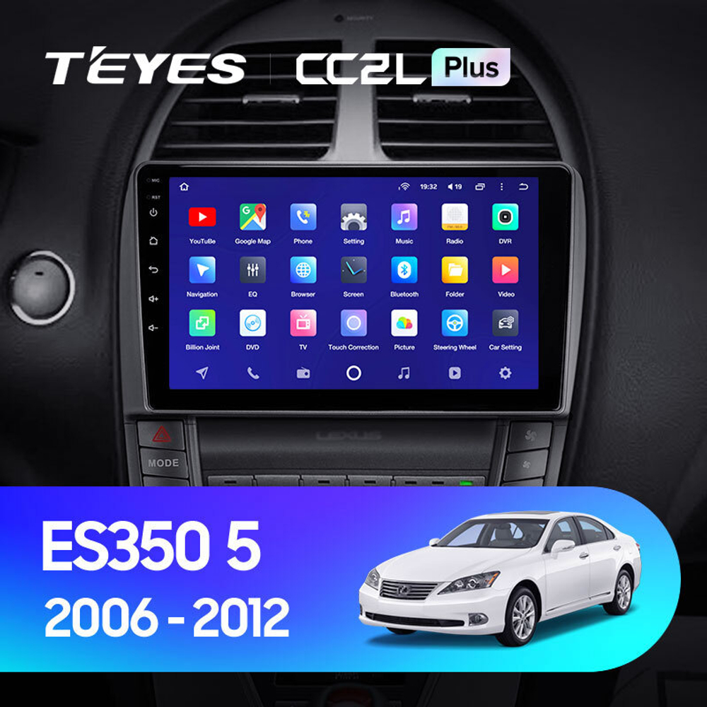 Teyes CC2L Plus 9" для Lexus ES 350 5 2006-2012