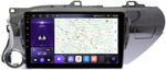 Магнитола Toyota Hilux 8 2015-2023+ - Carmedia SF-1686 QLed, Android 12, TS10, CarPlay, 4G SIM-слот