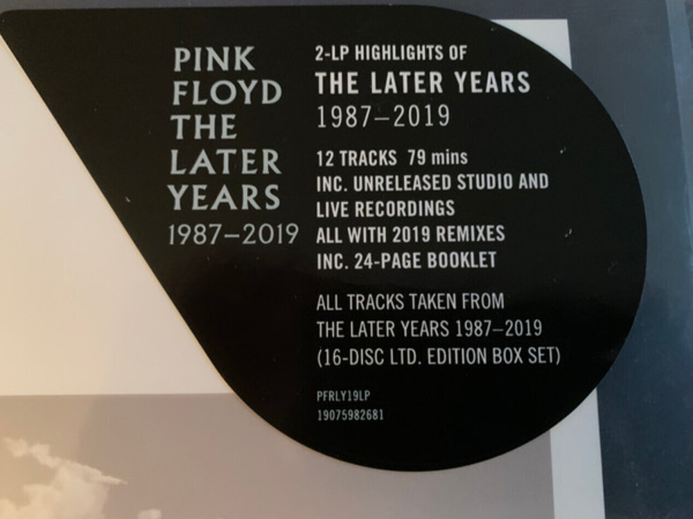 Pink Floyd / The Later Years 1987-2019 (2LP)