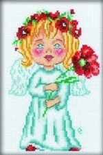 5х5¶см¶Аида 14¶Белая¶Хлопок - 100%