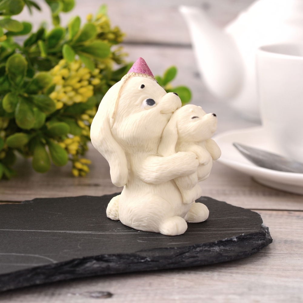 Фигурка на торт "Зайки"