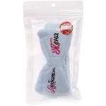 Повязка на голову «New collection Vostok- Любимая жена», цвет розовый, серый, голубой и сиреневый, 20*6см ( упаковка белый ZIP пакет )