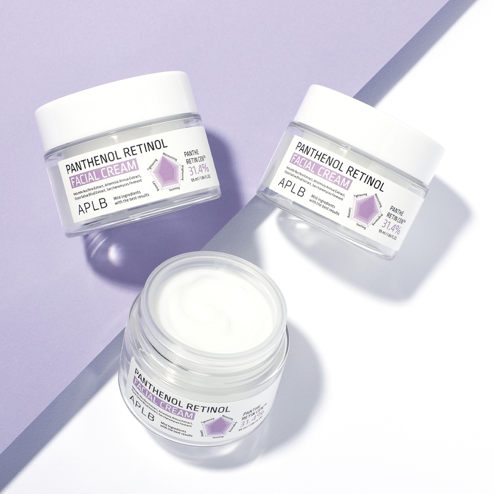 APLB Крем для лица с пантенолом и ретинолом PANTHENOL RETINOL FACIAL CREAM, 55 мл