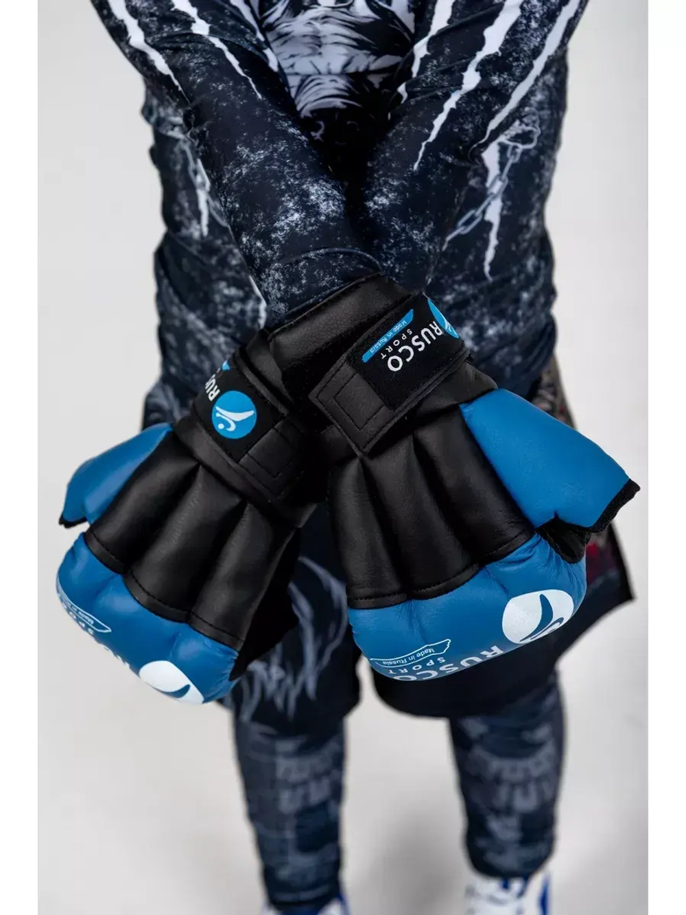 Перчатки для Рукопашного боя Rusco Sport Синие Детские