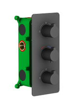 Душевая система встроенная с термостатом Petruma SX-5149/03SM Черный