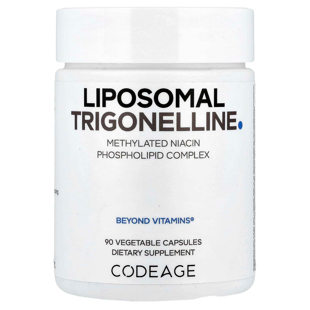 Codeage, Liposomal Trigonelline, 90 растительных капсул