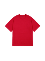Футболка оверсайз (красный) 230 г