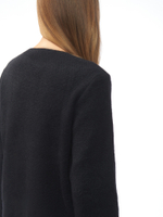 Женский трикотажный жакет в стиле Шанель с пуговицами