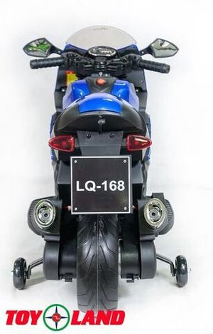 Детский электромотоцикл Toyland Moto Sport LQ168 синий