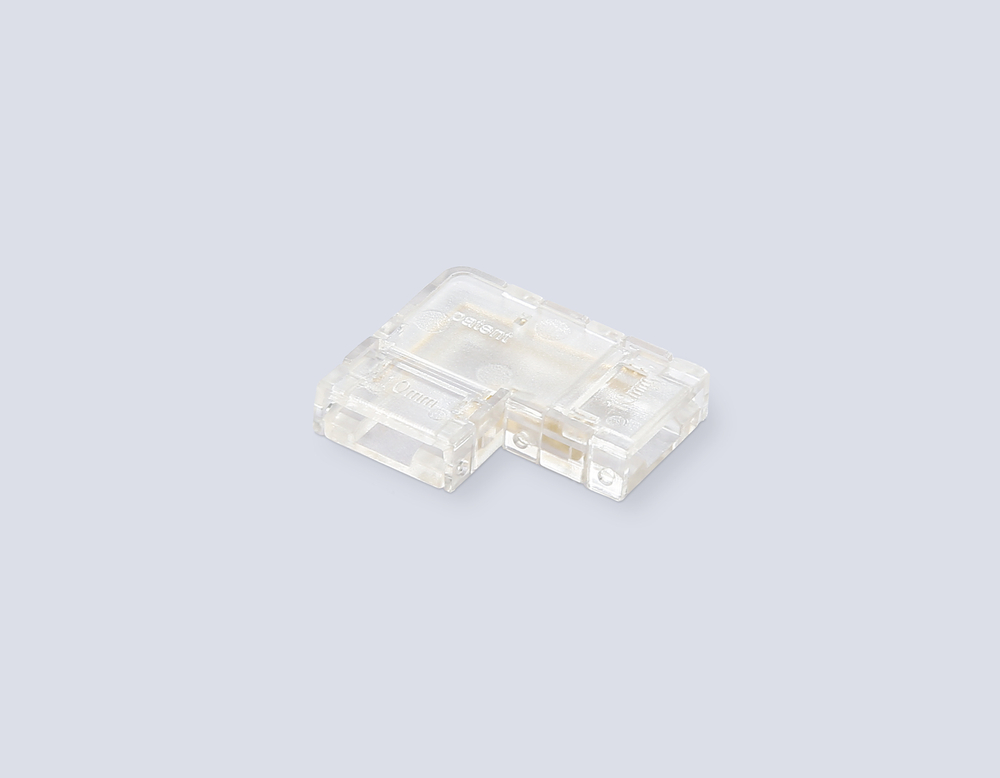 GS6861 Соединитель угловой COB 12/24V для лент 10mm (2 конт.) (10шт)