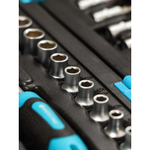 Набор слесарных инструментов Bartex, 1/4", CrV сталь, кейс, 57 пр, шт