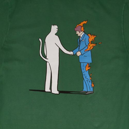 Футболка мужская Ripndip Burn Tee артикул:RND10099 - купить в магазине Дайс