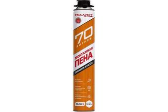 Пена монтажная REALIST PRO Orange 70 л 4602009041037