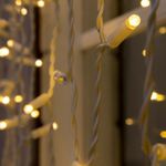 Уличная гирлянда бахрома 220 В / 2.4*2.2 м / пвх / 184 led / IP 65