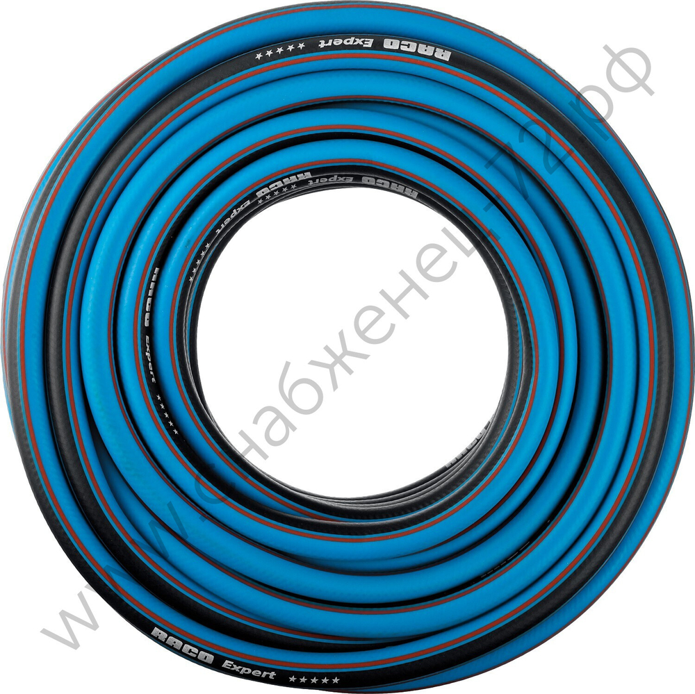 RACO EXPERT, 1″, 25 м, 25 атм, четырёхслойный, армированный, поливочный шланг (40302-1-25)