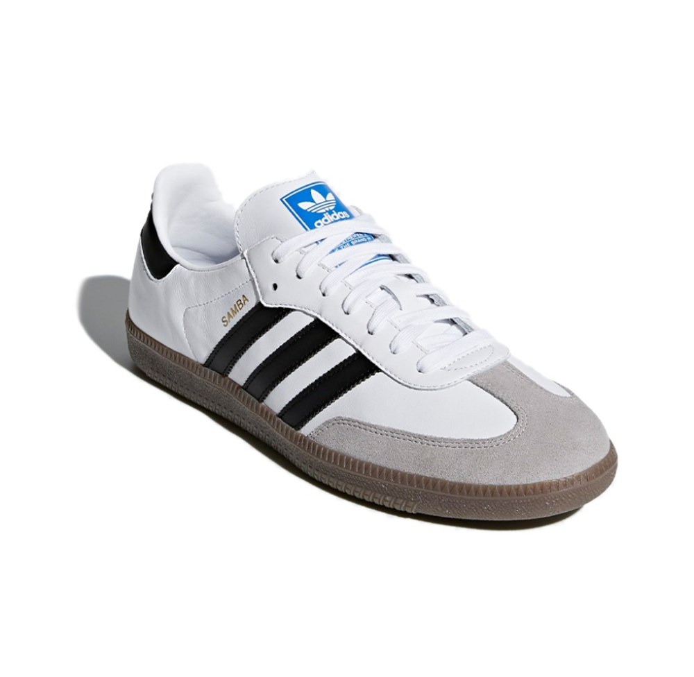 Кроссовки Adidas Originals Samba OG 'White Black' B75806