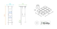 Комплекс «Шведская стенка ROMANA S1 light»