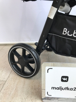 Коляска детская прогулочная BubaGo арт. BG 131-2 MODEL BASS LIGHT color/цвет Light grey/Светло-серый