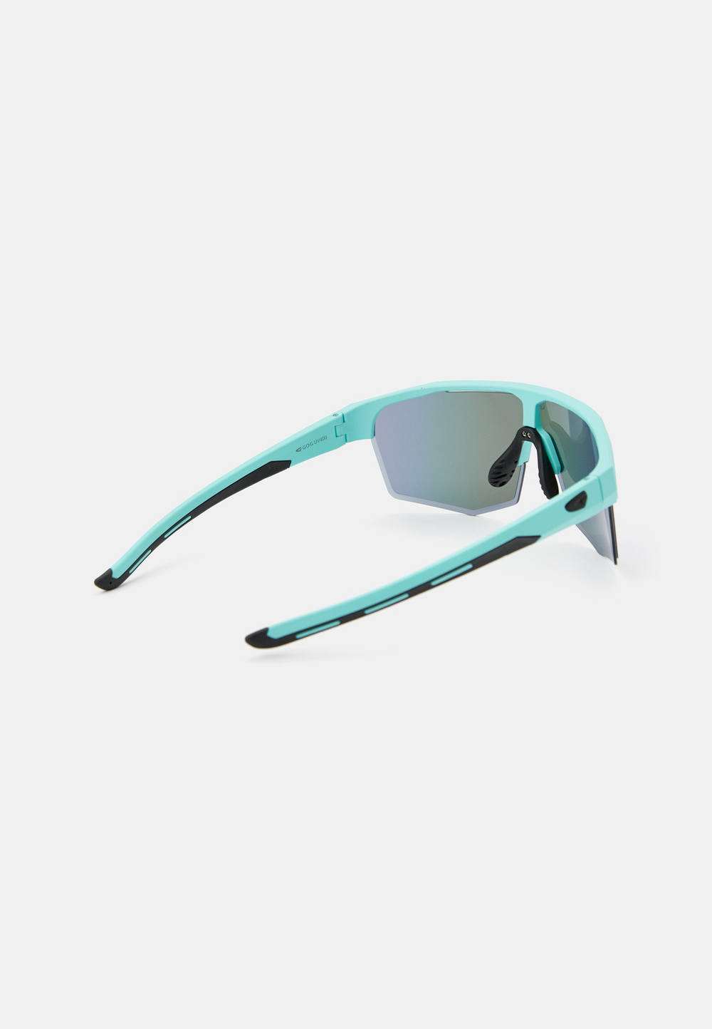 Спортивные очки GOG Athena / Matt Turquoise-Black / White-Blue Lens