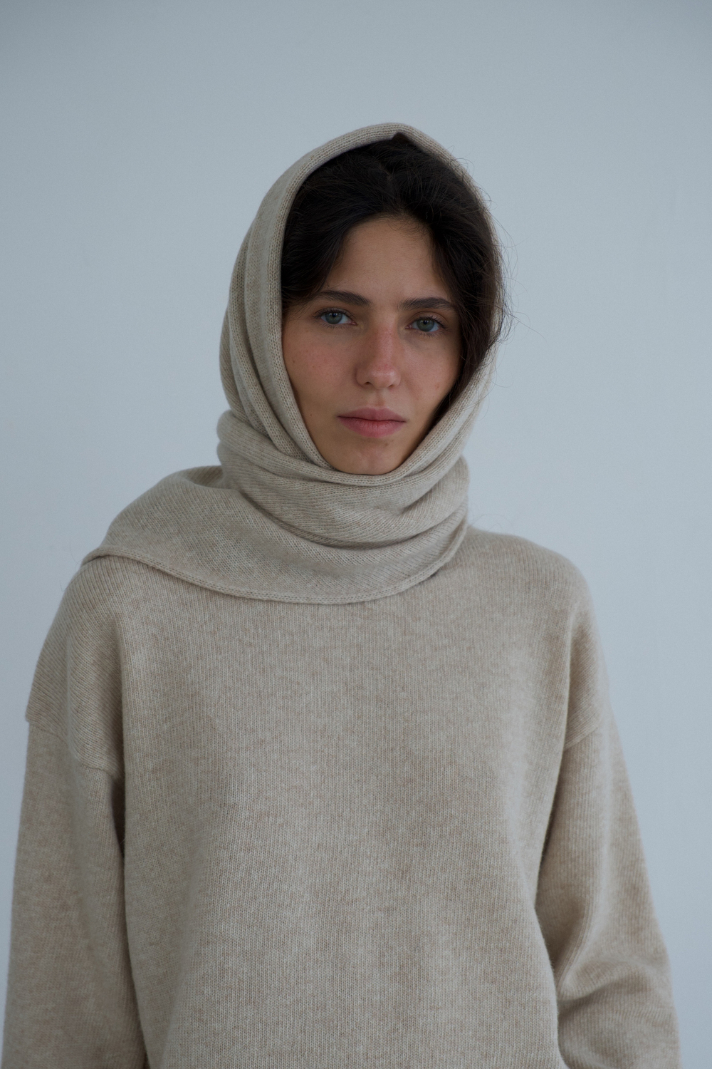 Косынка Large из мериноса и кашемира