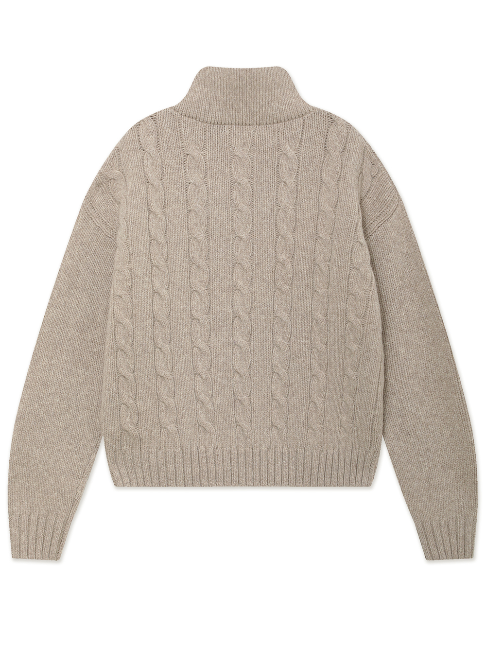 Свитер (Half-zip) Half Zip Cable Knit Jumper