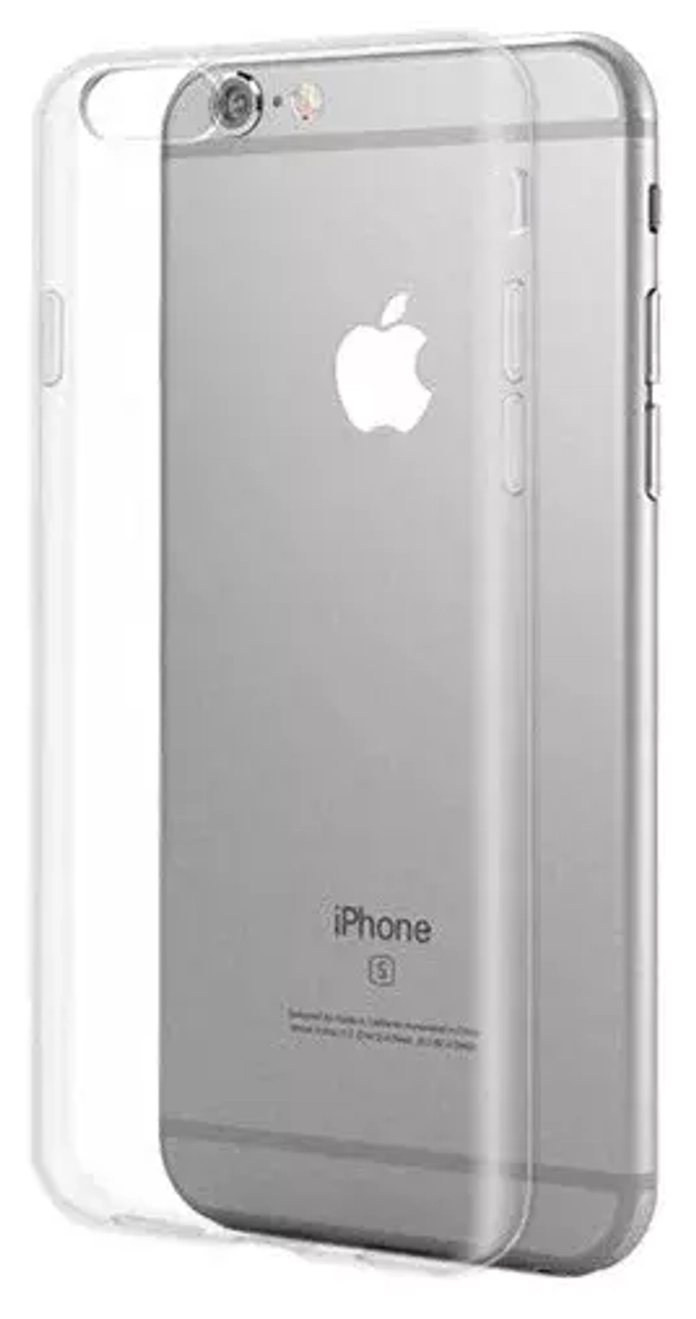 Чехол силиконовый для Apple iPhone 6 / 6S прозрачный