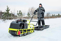 Мотобуксировщик БУРЛАК М2 Хозяин-1 15 л.с.