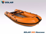 Лодка надувная моторная solar-380 к (максима)