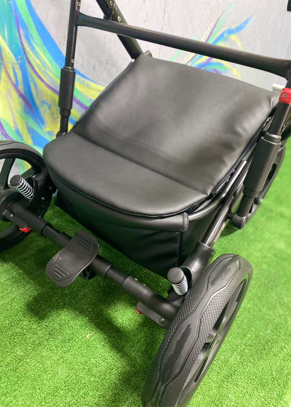 Коляска  PACCO (2 в 1) (RIKO BASIC) 05 Grey Fox (серый-белый)