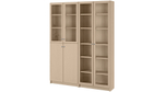 Стеллаж Билли 13 Дуб Сонома 3025 160*30*202 см, Бежевый   Фиеста