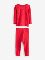 Пижама для девочки Next B12-259, 3 шт., Розовый, Красный