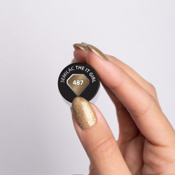 Semilac UV Hybrid Brides Babes - Гибридный лак для ногтей с использованием УФ / Светодиодной лампы оттенок 487 The It Girl, 7 ml