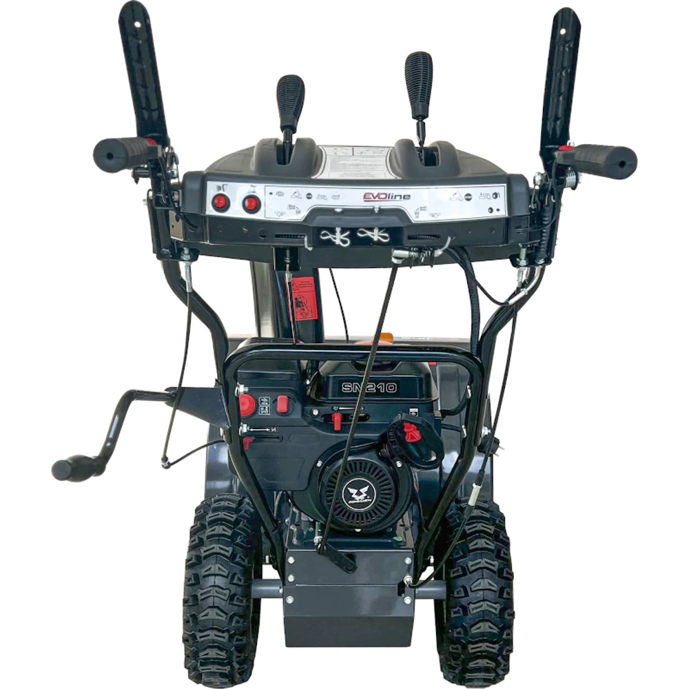 EVOline SBG 660 E бензиновый снегоуборщик 7 л.с, ковш 66 см, выброс м, 6 вперед/2 назад