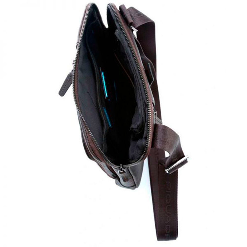 Сумка мужская Piquadro Black Square темно-коричневая кожа (CA1816B3/TM) 1