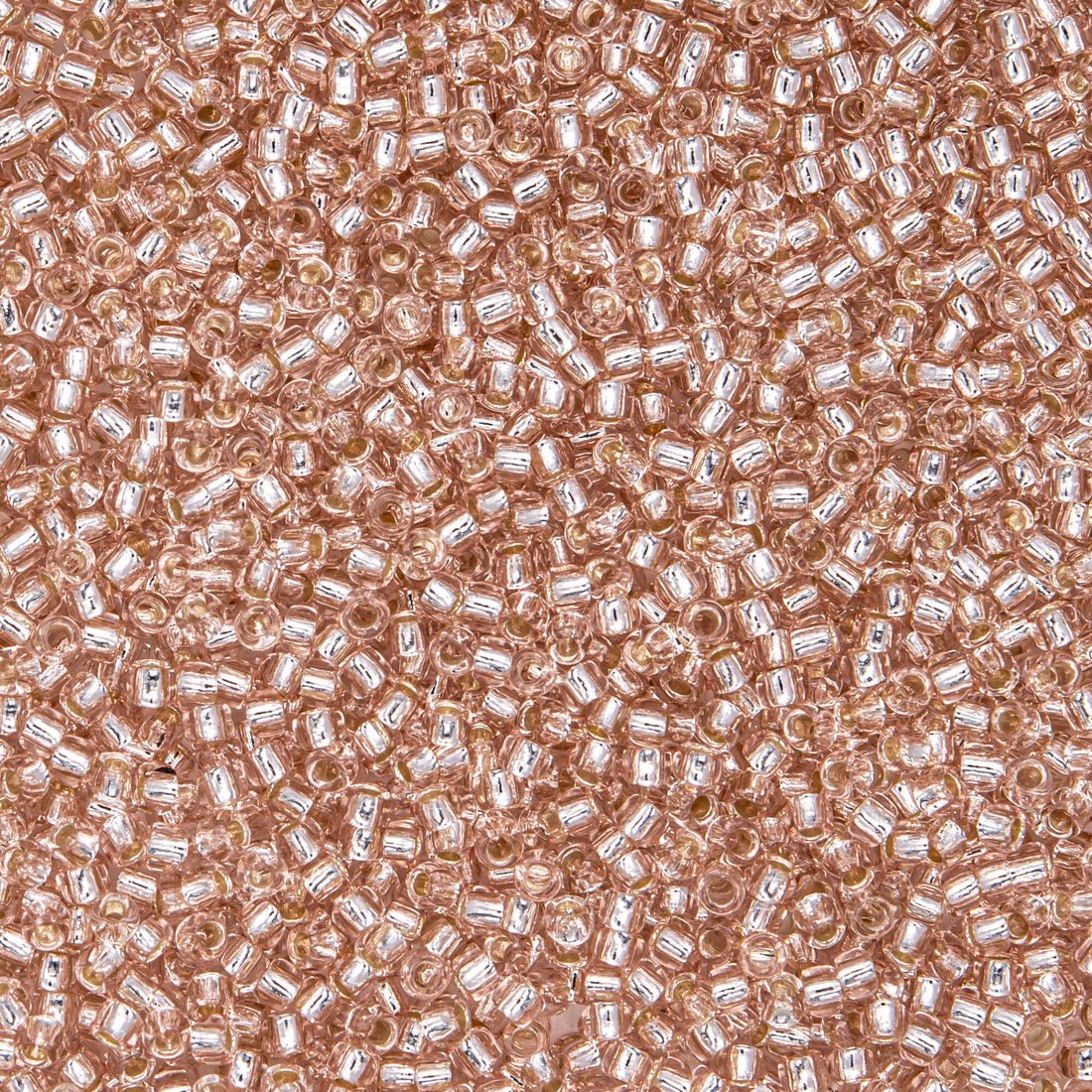 Японский бисер TOHO Round 15/0 (№31), с внутренним серебрением, прозрачный