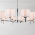 Citilux Аврора CL463180 Люстра с белыми абажурами