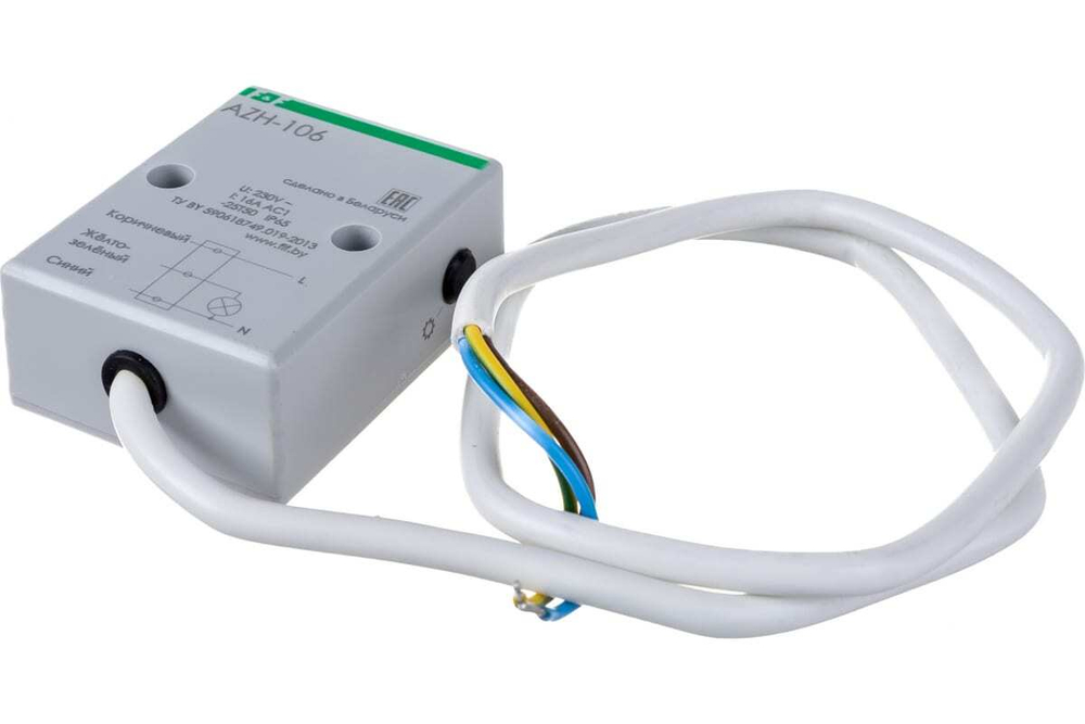 Фотореле AZH-106 230В 16А 1 перекл. IP65