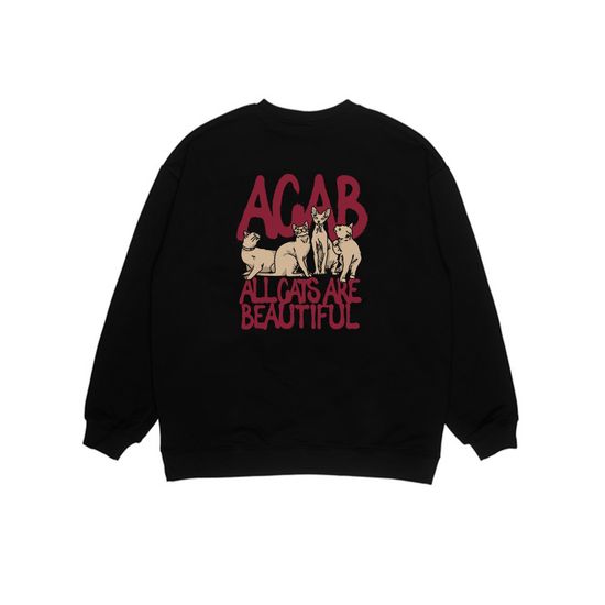 Свитшот HOOK «ACAB» чёрный