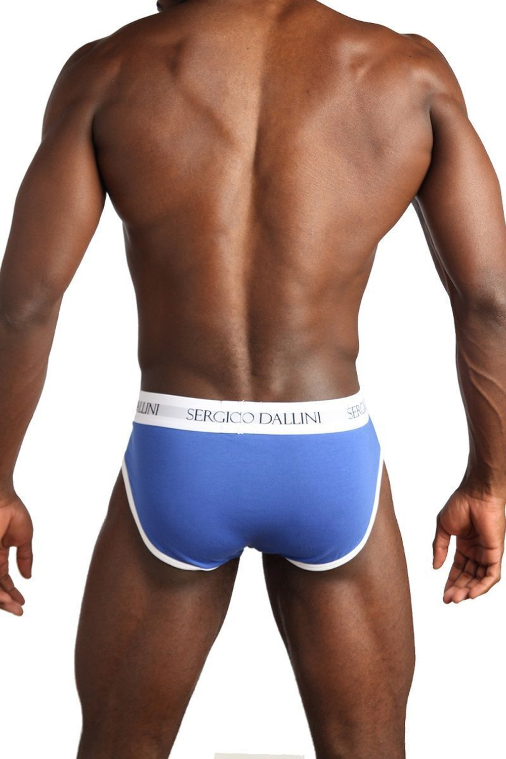 Мужские трусы-слипы с гульфиком из премиального хлопкового материала (Размер: M) (Цвет: красный)