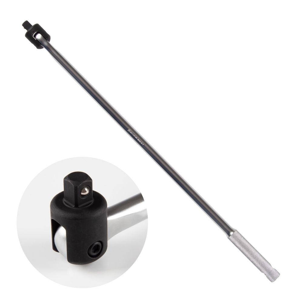 МАСТАК (011-40600) Вороток 1/2", 600 мм, с шарниром