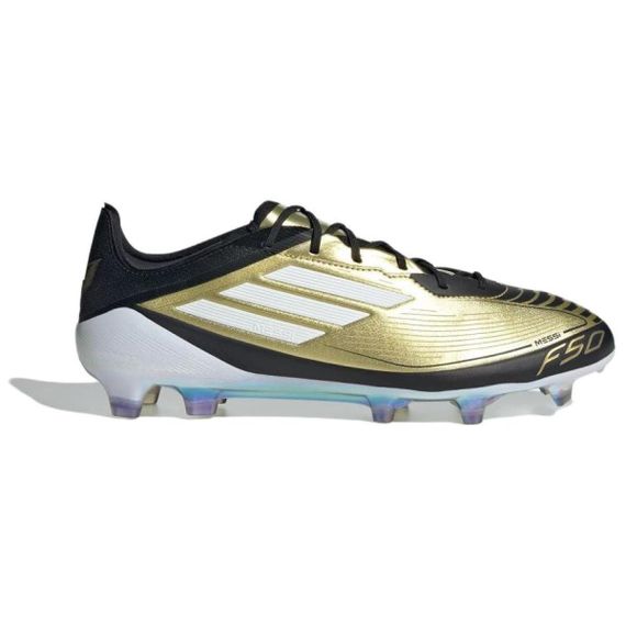 Элитные бутсы Adidas F50 Черные/золотой Унисекс