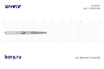 Бор алмазный «SS WHITE» - FG 847/016